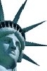 La Statue de la Libert arrive  New-York